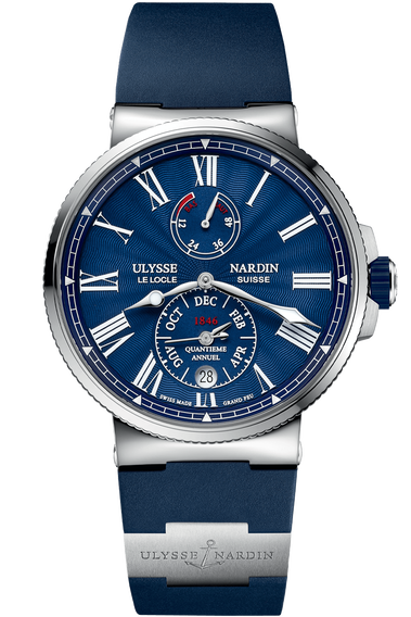 Marine Chronometer Annual Calendar 43mm Stainless Steel